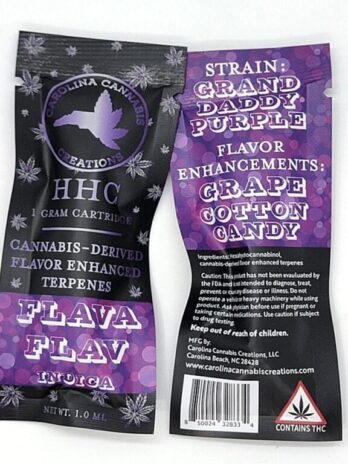 HHC Vape Cartridge 1g – Flava Flav (Indica)