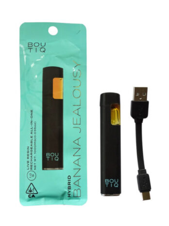 Boutiq Live Resin Banana Jealousy 1G Disposable