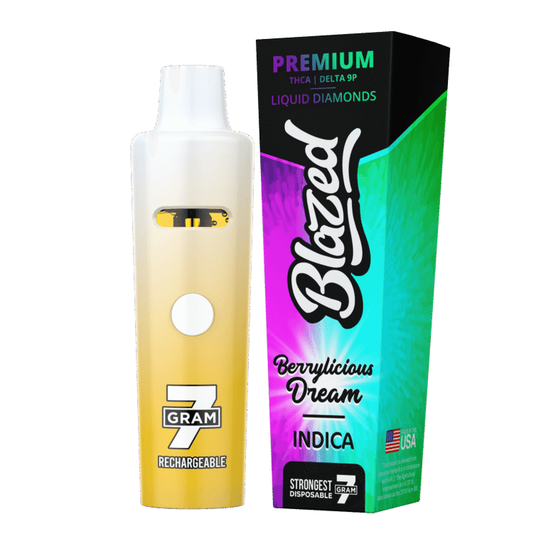 Blazed 7 Gram THCA + Delta 9B Disposable Vape