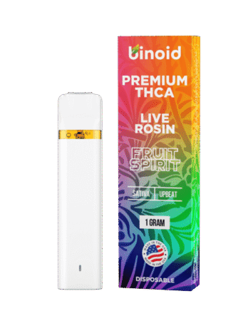 Binoid 1 Gram THCA Disposable Vapes – Live Rosin