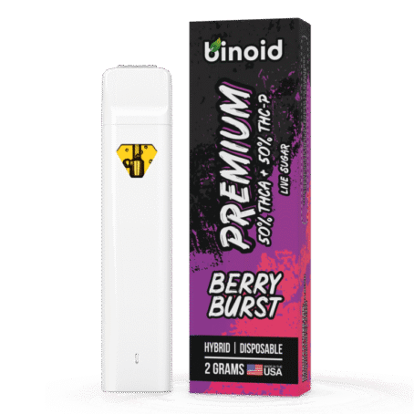 Binoid Live Sugar THCA + THC-P Disposable Vape – Pure 50/50
