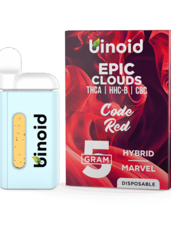 Binoid 5 Gram THCA + CBC Disposable Vape – Epic Clouds
