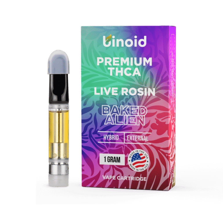 Binoid THCA Vape Cartridge – Live Rosin