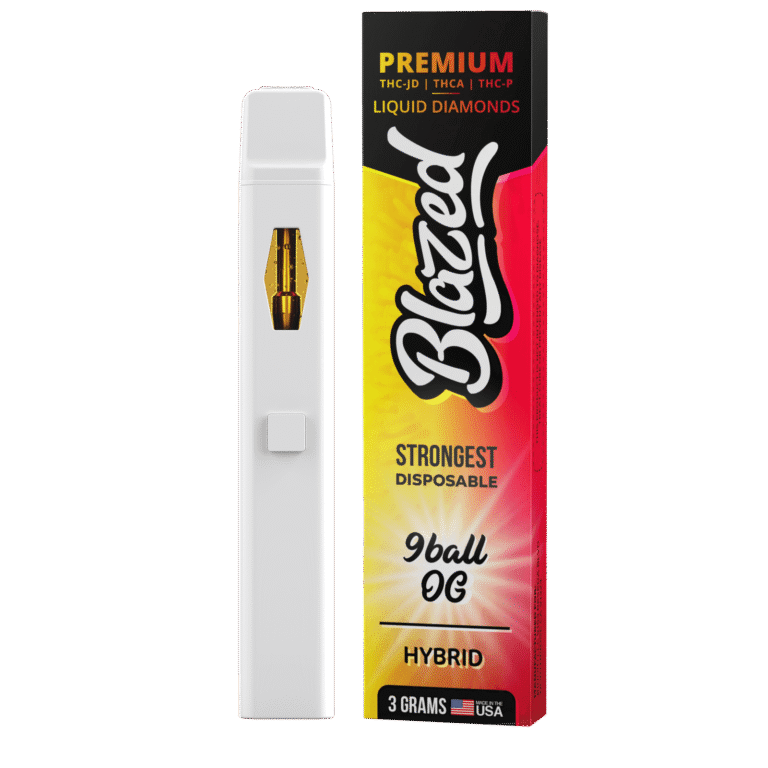 THCA + Delta 9P 3 Gram Disposable – Blazed