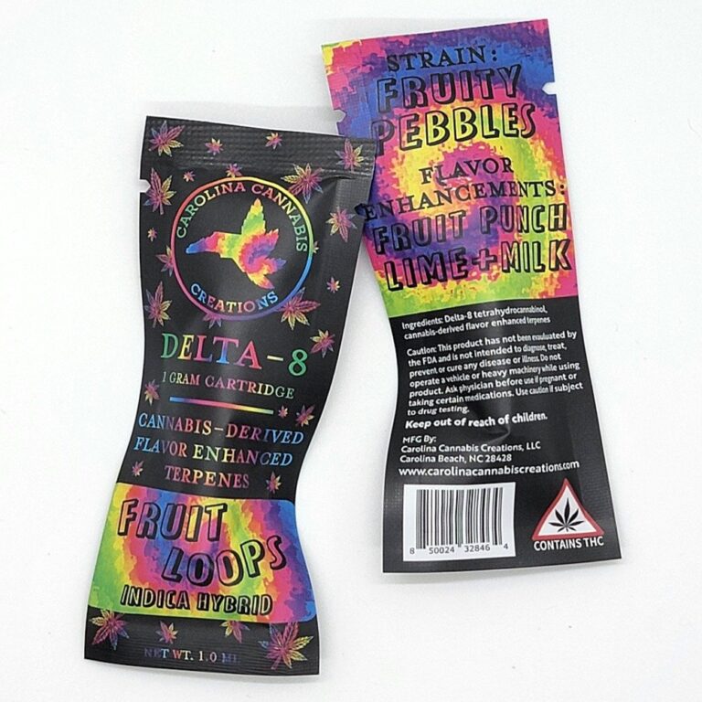 Delta 8 Cartridge 1g – Fruit Loops (Indica Hybrid)